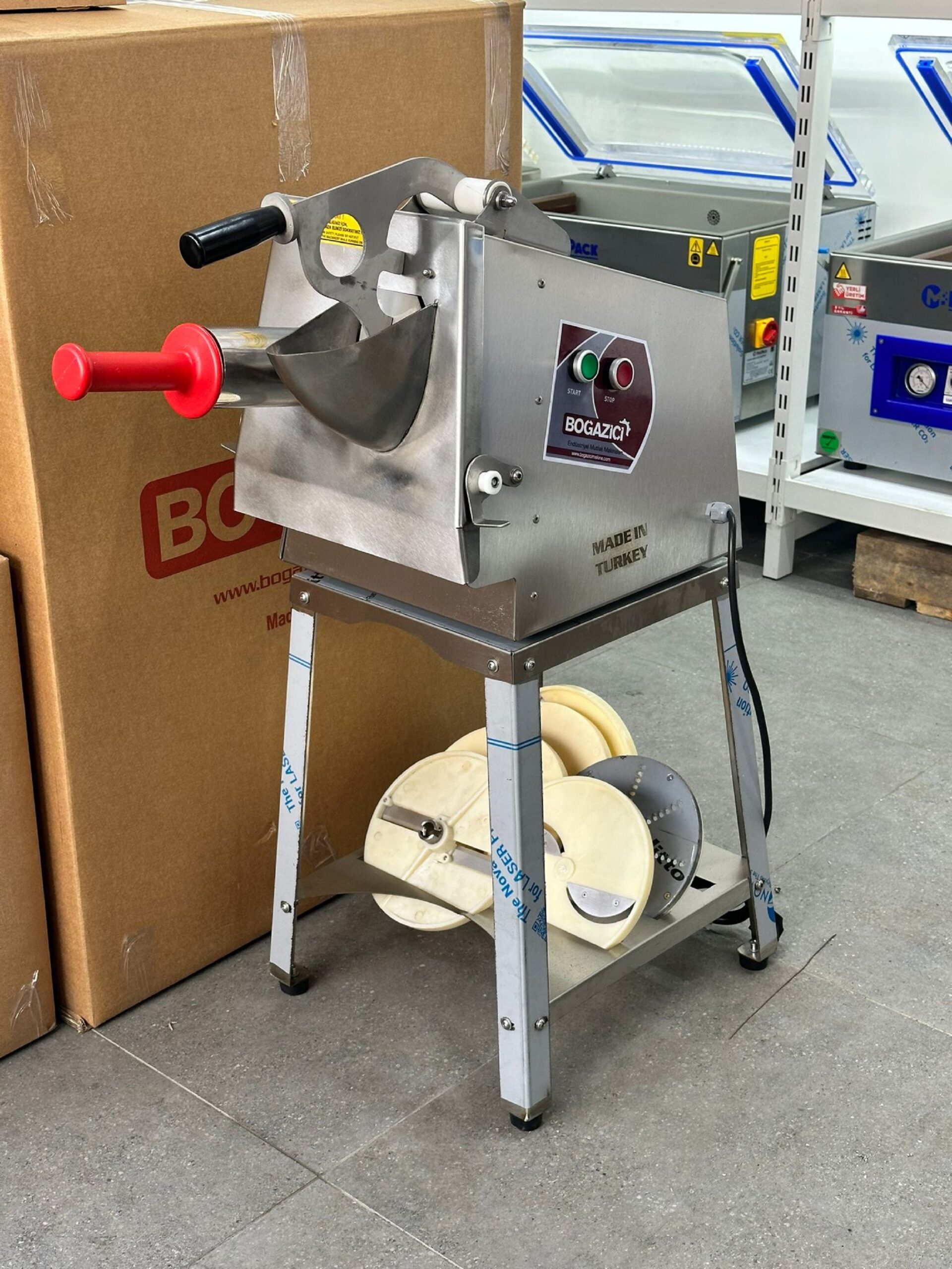 Boğaziçi Ayaklı Sebze Doğrama Makinesi - Görsel 4