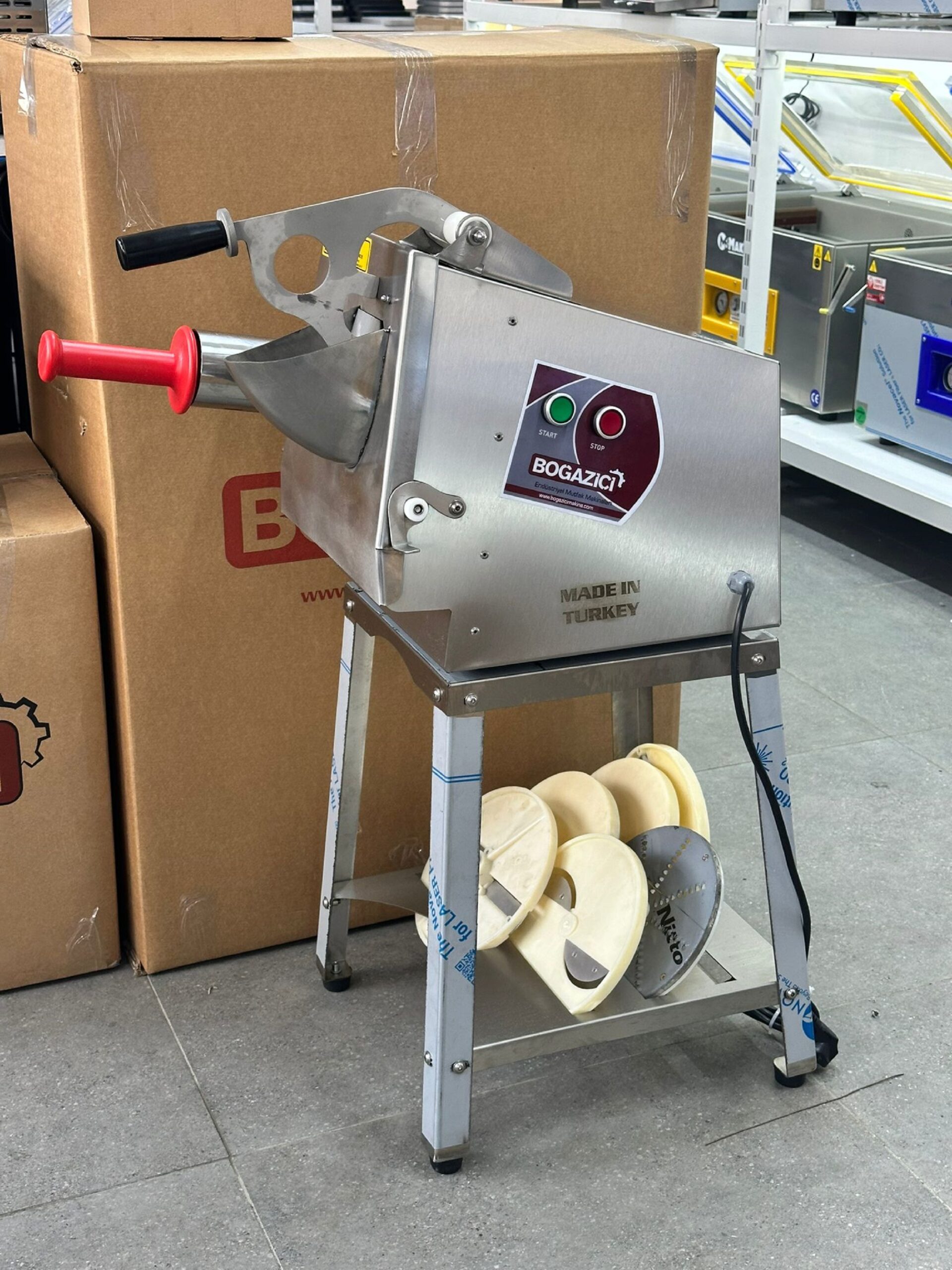 Boğaziçi Ayaklı Sebze Doğrama Makinesi - Görsel 5