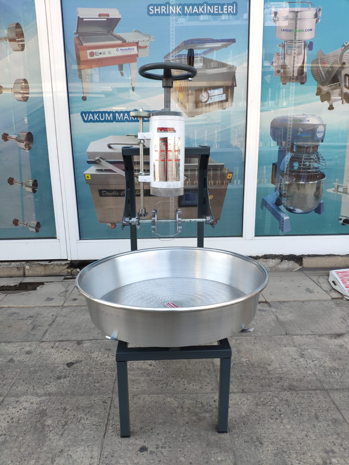Akse Manuel Mekanik Tulumba Tatlı Makinesi 3-5 Kg - Görsel 2