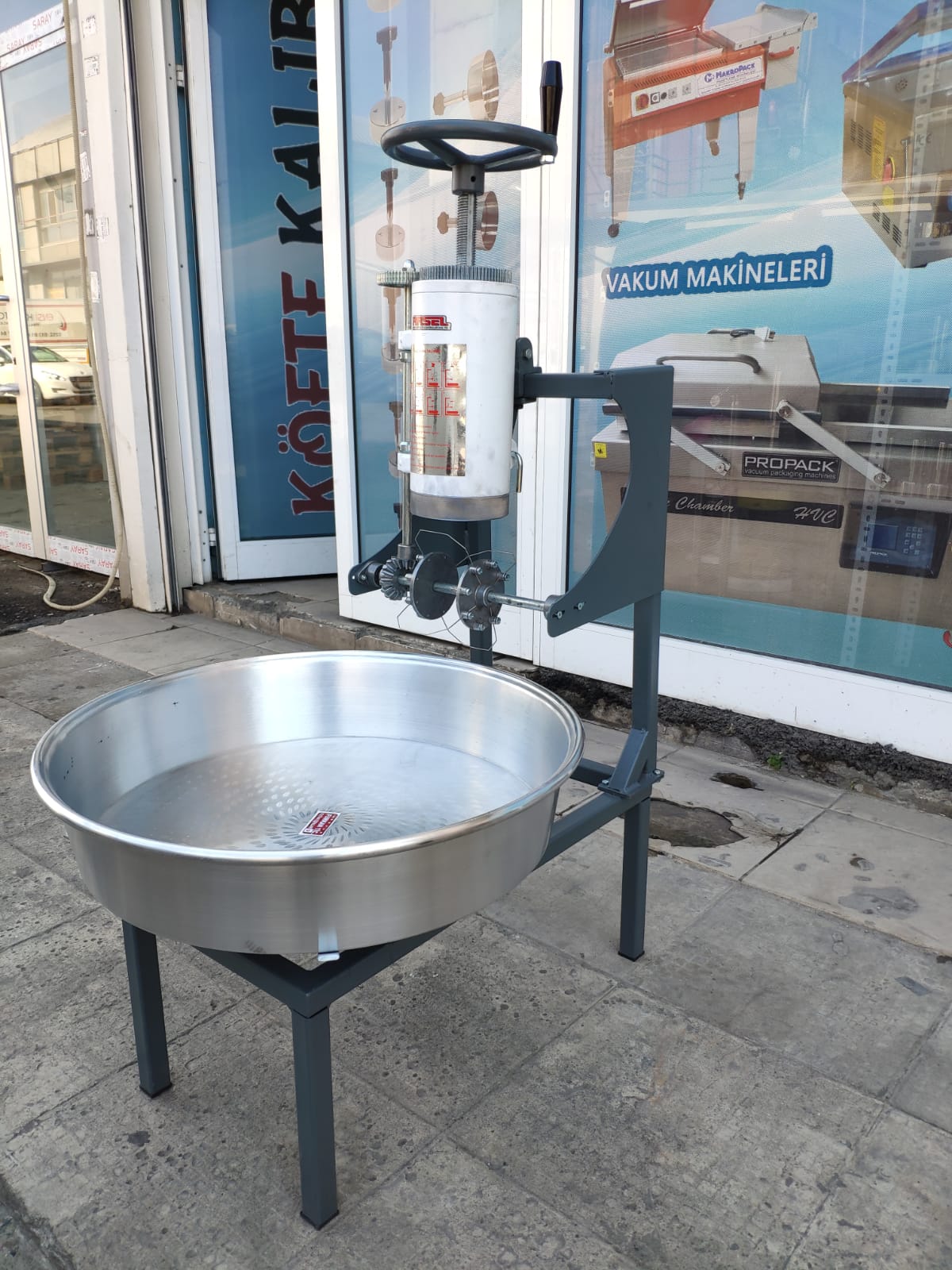 Akse Manuel Mekanik Tulumba Tatlı Makinesi 3-5 Kg - Görsel 8